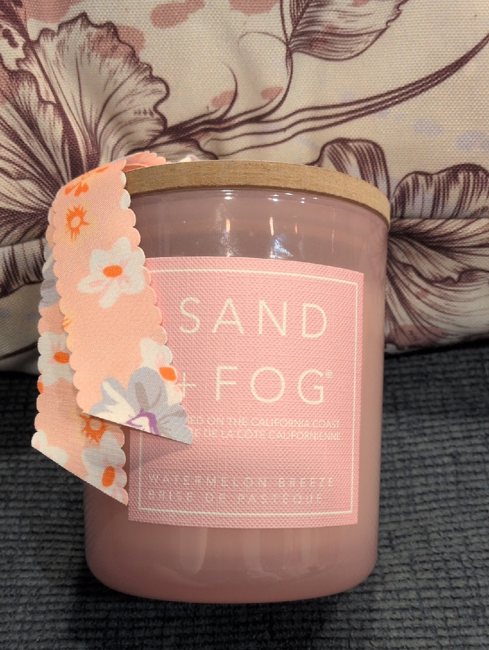 Sand And Fog Watermelon Breeze Scented Candle